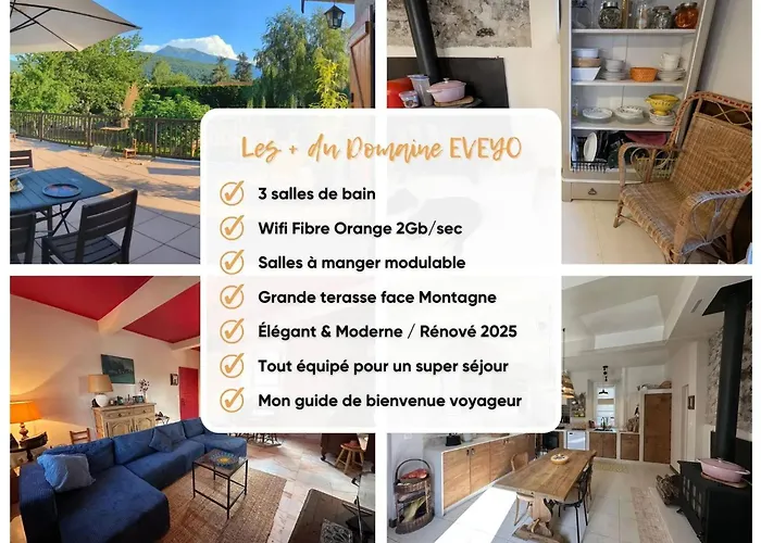 別荘 Maison Independante Pres D'izaut-de-l'hotel Avec Jardin